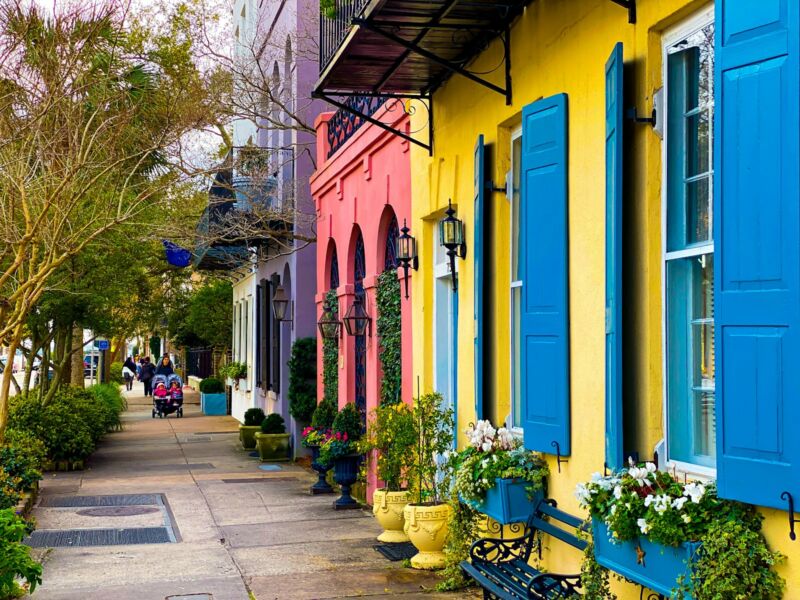 Historic houses in Charleston, South Carolina